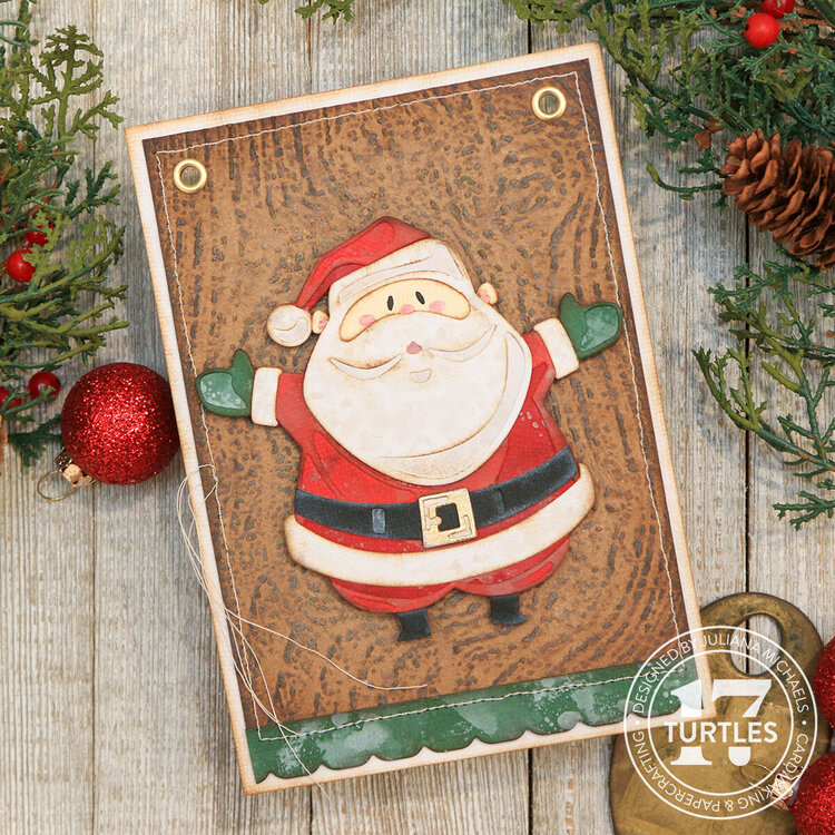 Christmas Banner - Tim Holtz Sizzix Christmas 2023