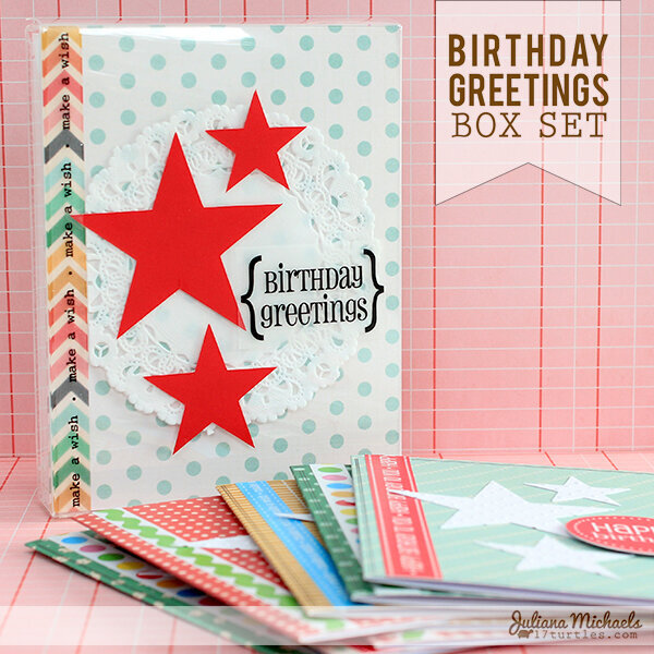 Birthday Greeting Box Set *SRM STICKERS*