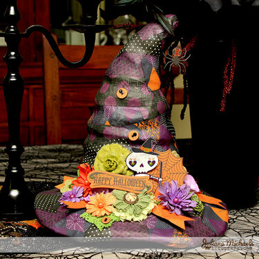 Fright Delight Witches Hat ***BoBunny DT***