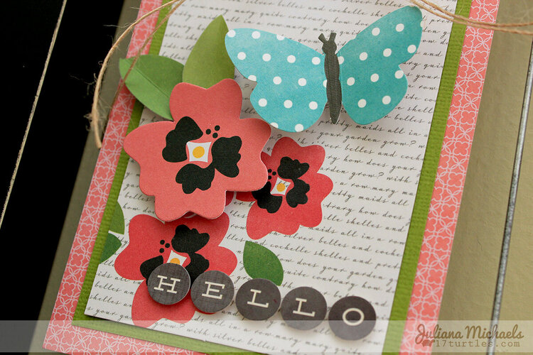 Hello Spring Clip Frame *Pebbles Inc*