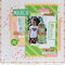 March Scrapbook Page ***Elle's Studio***