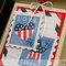 Patriotic Clip Frame *Pebbles Inc*