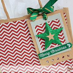 Star Christmas Gift Bag