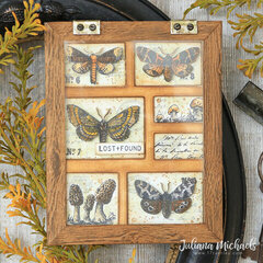 Moth Study Curio Card
