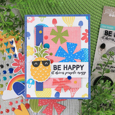 Be Happy Card Jillibean Soup