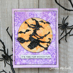 It's Time For Wicked Fun Halloween Card