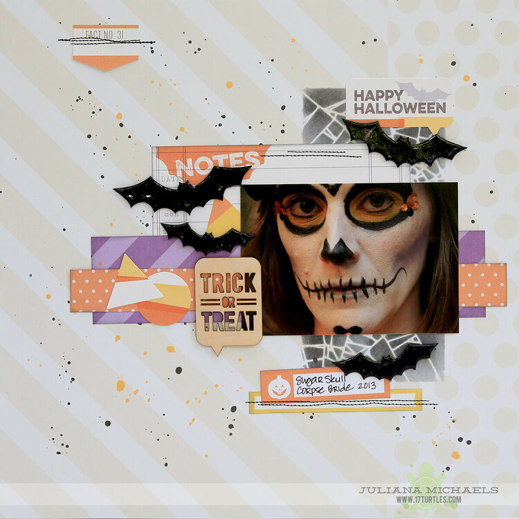 Trick Or Treat Halloween Layout