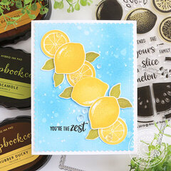 You're the Zest Card *Sunny Studio Stamps*