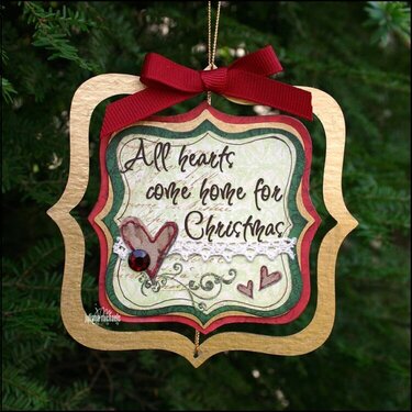 All Hearts  Xmas Ornament *Magistical Memories*
