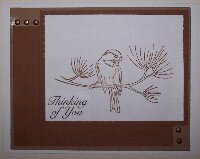 thinking of you bird card