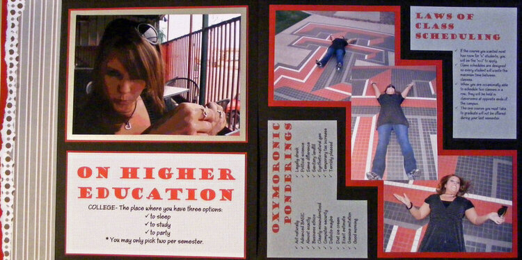 Liz&#039;s College Album: On Higher Education