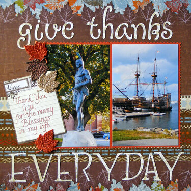 GIVE THANKS EVERYDAY