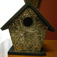 Decorative Birdhouse, front