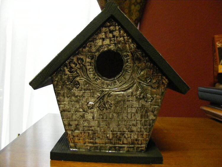 Decorative Birdhouse, front
