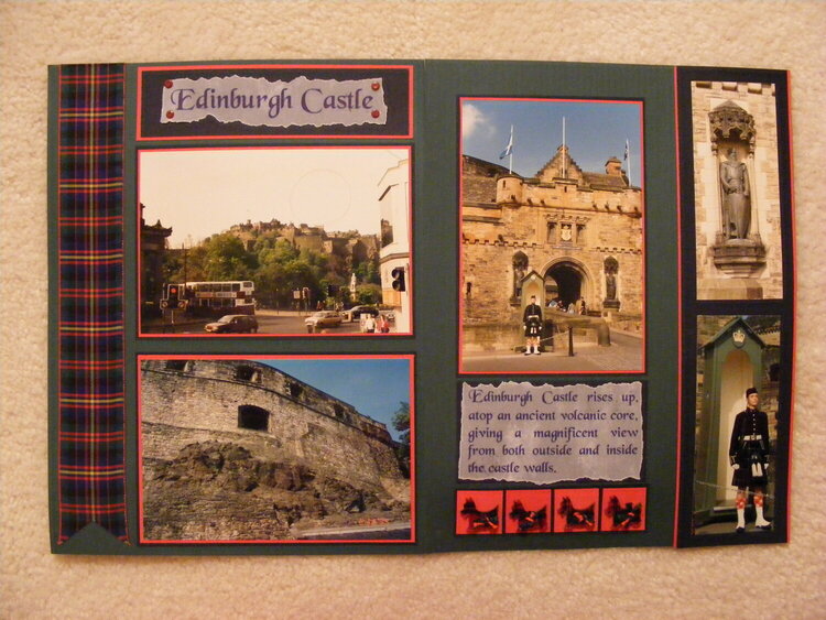 Anniversary Album, Edinburgh Castle, Scotland