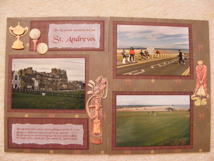 20th Anniversary Album: St. Andrews, Scotland