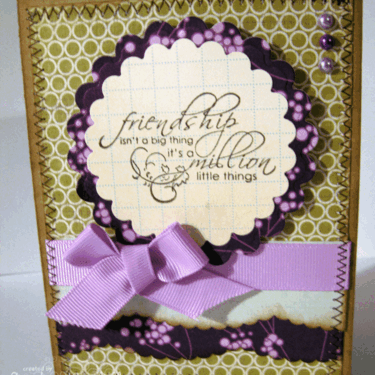 Card - *Friendship*