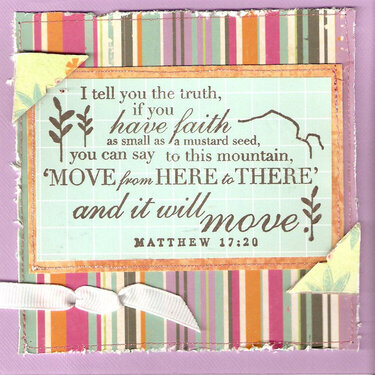 Card - *Have Faith*