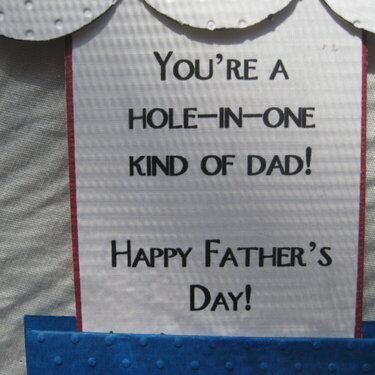 Card - (Inside) *Happy Father&#039;s Day*