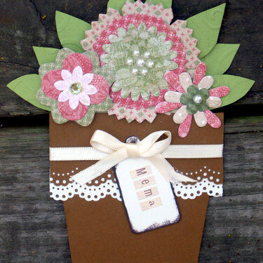 Card - *Flower Pot Card*
