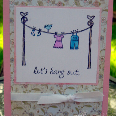 Card - *Let&#039;s Hang Out*