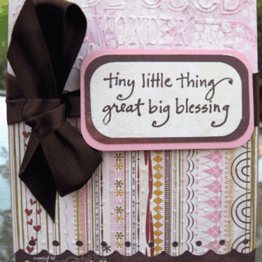 Card - *For Baby*