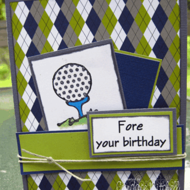 Card - *Fore Your Birthday*