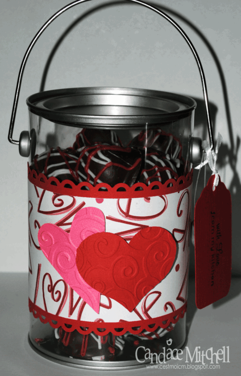 Altered Valentine&#039;s Paint Bucket