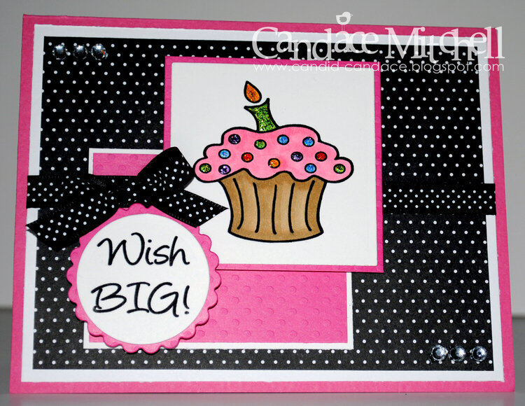 Wish Big Cupcake