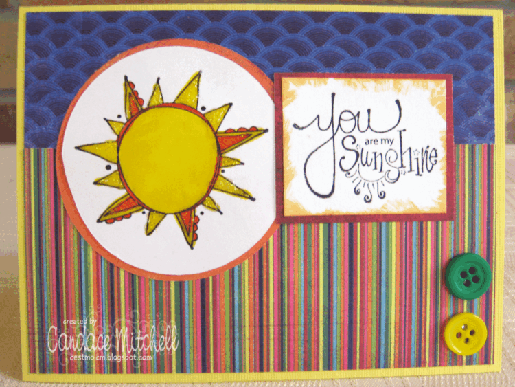 Card - *You are my Sunshine*