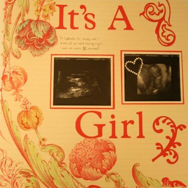 it&#039;s a girl