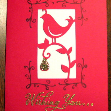 Silhouette Holiday Card