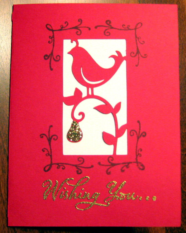 Silhouette Holiday Card