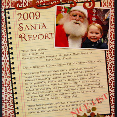 Santa Report