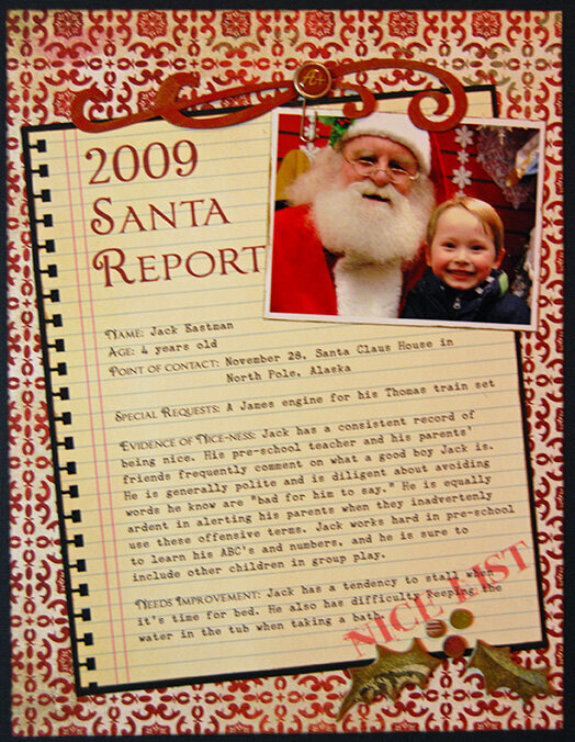 Santa Report