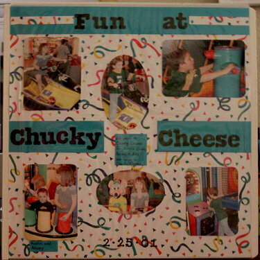 Fun at Chucky Cheese 2-25-01