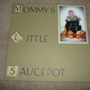 Mommy&#039;s Little Saucepot