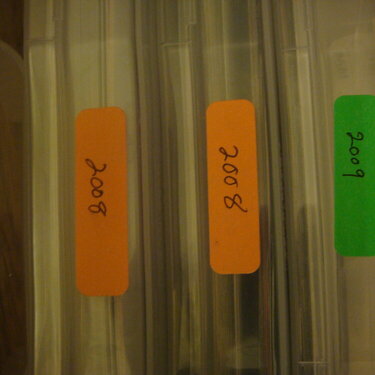 photo storage labels