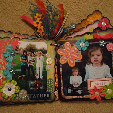 Inside pages chipboard album