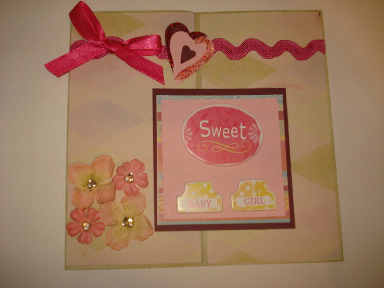 Baby Girl Card