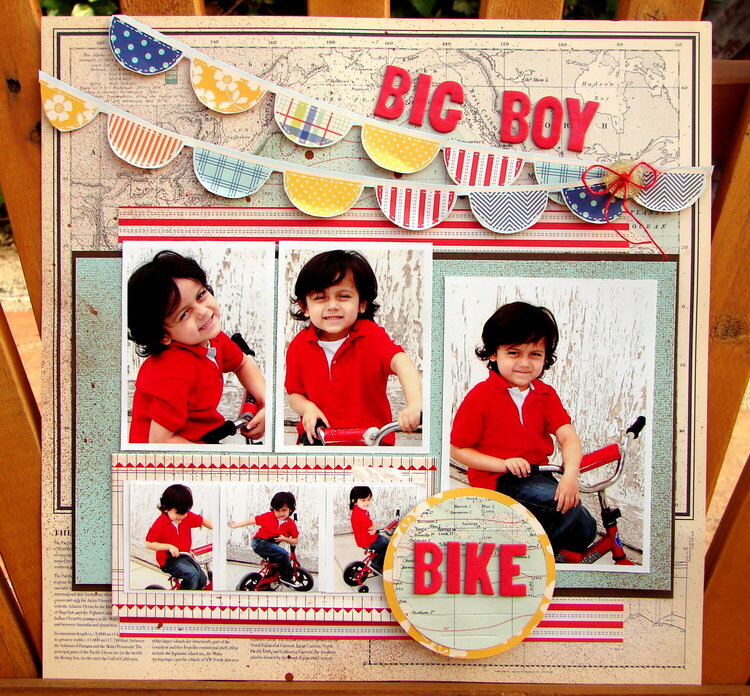 Big boy bike *August Hip 2B Square Kit*