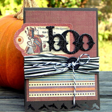 Boo card *Oct. Hip2bsqaure Kit*