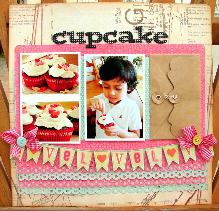 Cupcake love *Jan HIP2BSQUARE Kit*