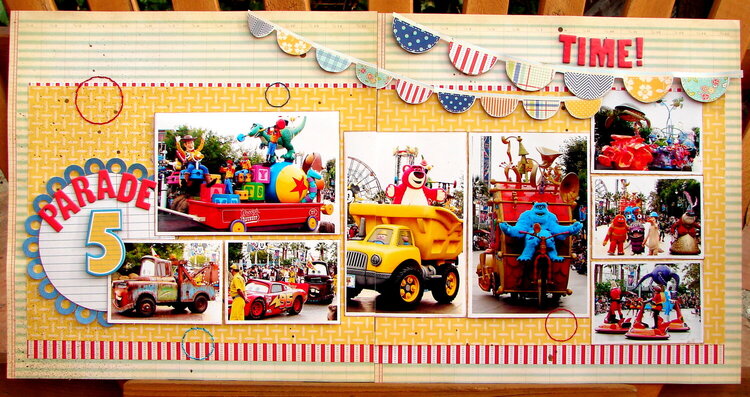 Parade time! * August Hip 2b Square Scrapbooking Kit*