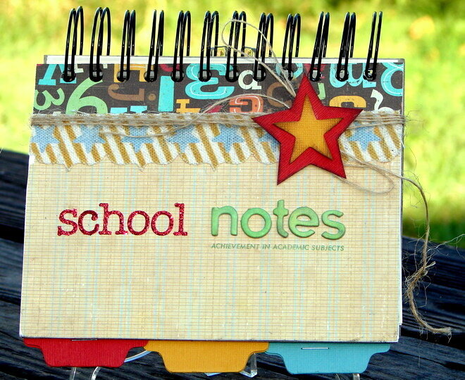School notes notebook *Sept. HIP2BSQUARE KIT*