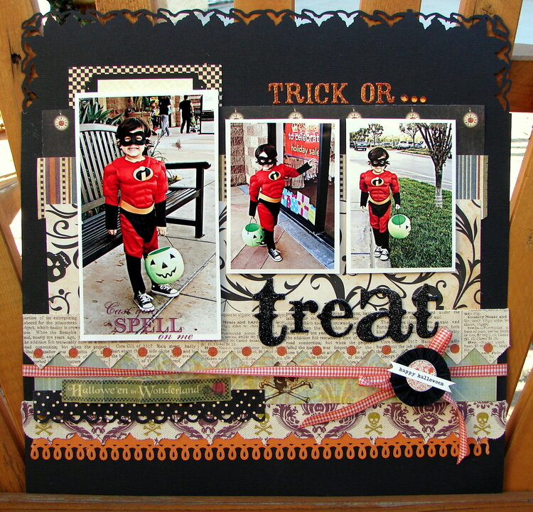 *October Hip2bsquare kit* Trick or treat