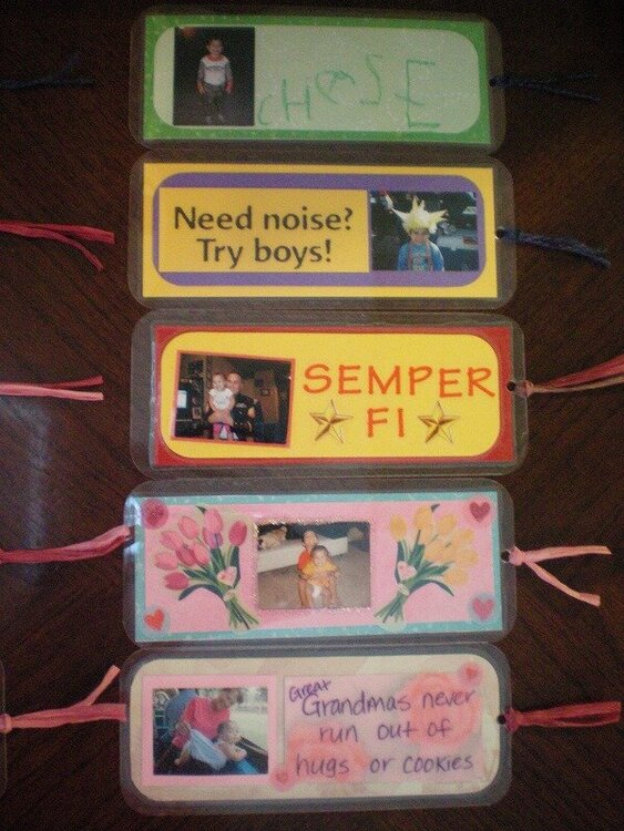 mother&#039;s day gift - bookmarks