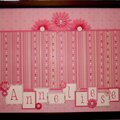 Baby Girl Magnet Board