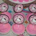 Hello Kitty Cupcake Decorations