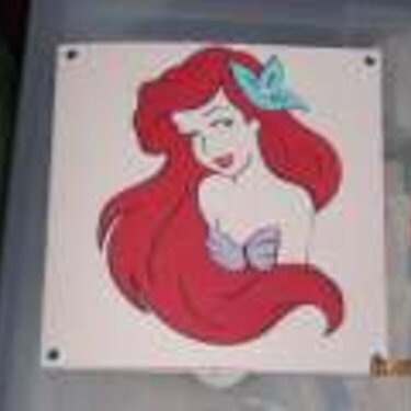Ariel Birthday card